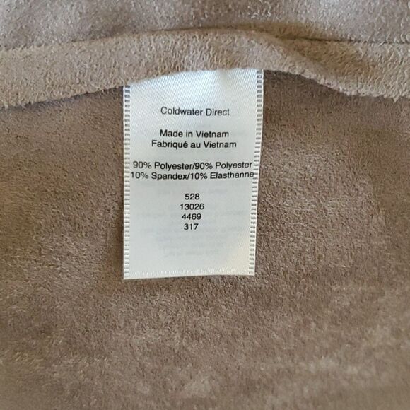 COLDWATER CREEK Open Front Jacket - Size Medium - Picture 6 of 6